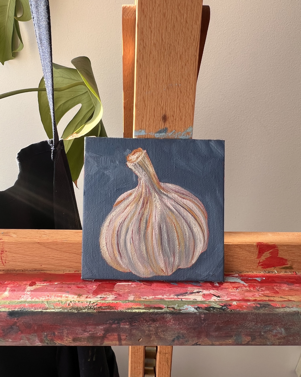 "Garlic" - Original (10 x 10cm)