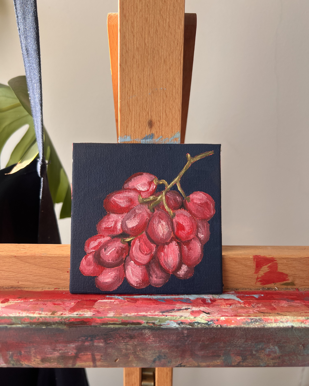 "Grapes" - Original (10 x 10cm)