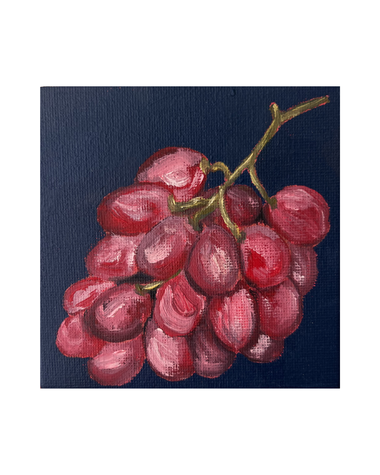 "Grapes" - Original (10 x 10cm)