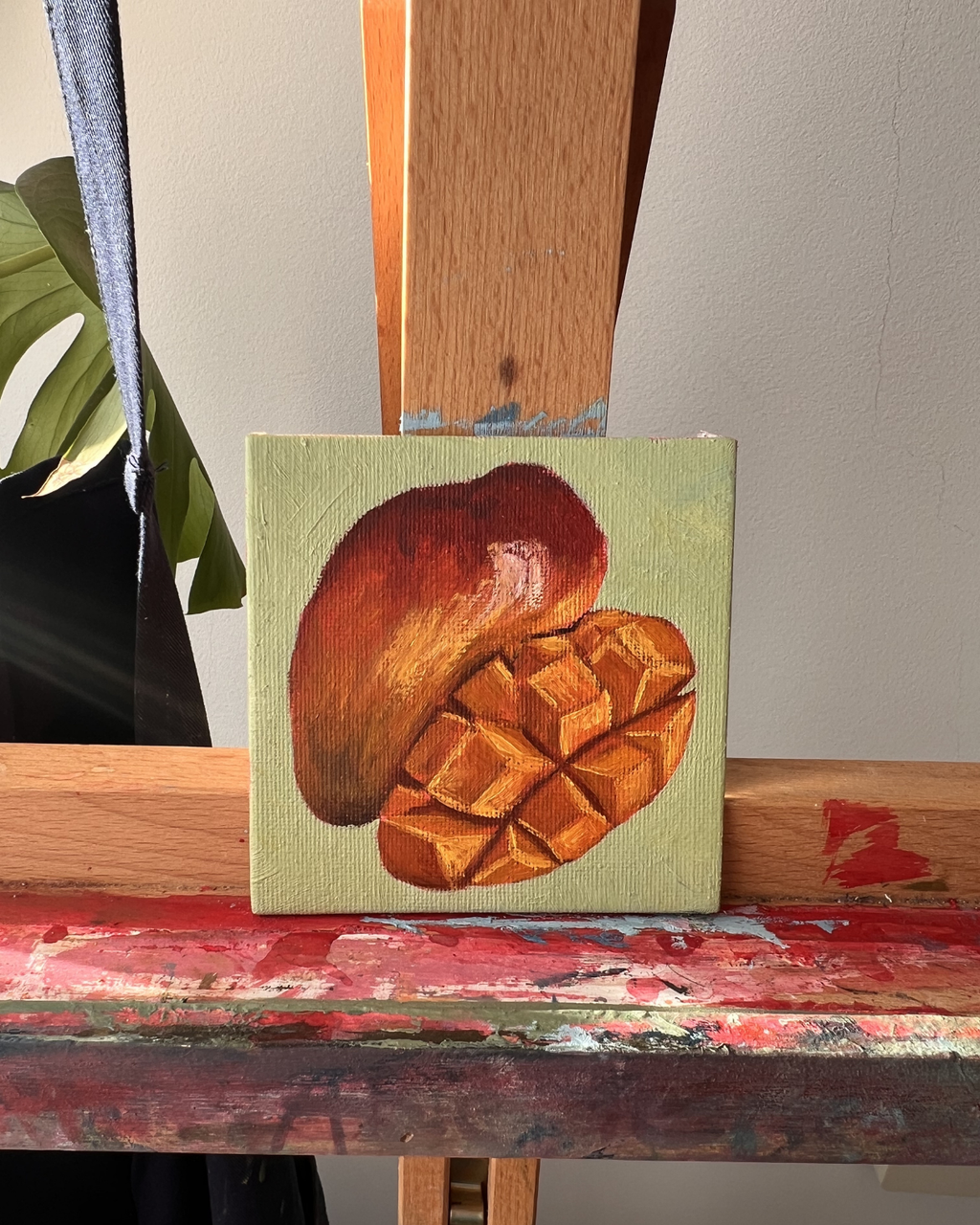 "Mango" - Original (10 x 10cm)