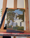 "Dorp Street in Autumn" - Original (22.8 x 30.4cm)