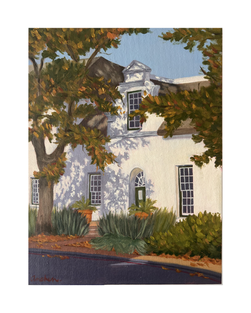 "Dorp Street in Autumn" - Original (22.8 x 30.4cm)