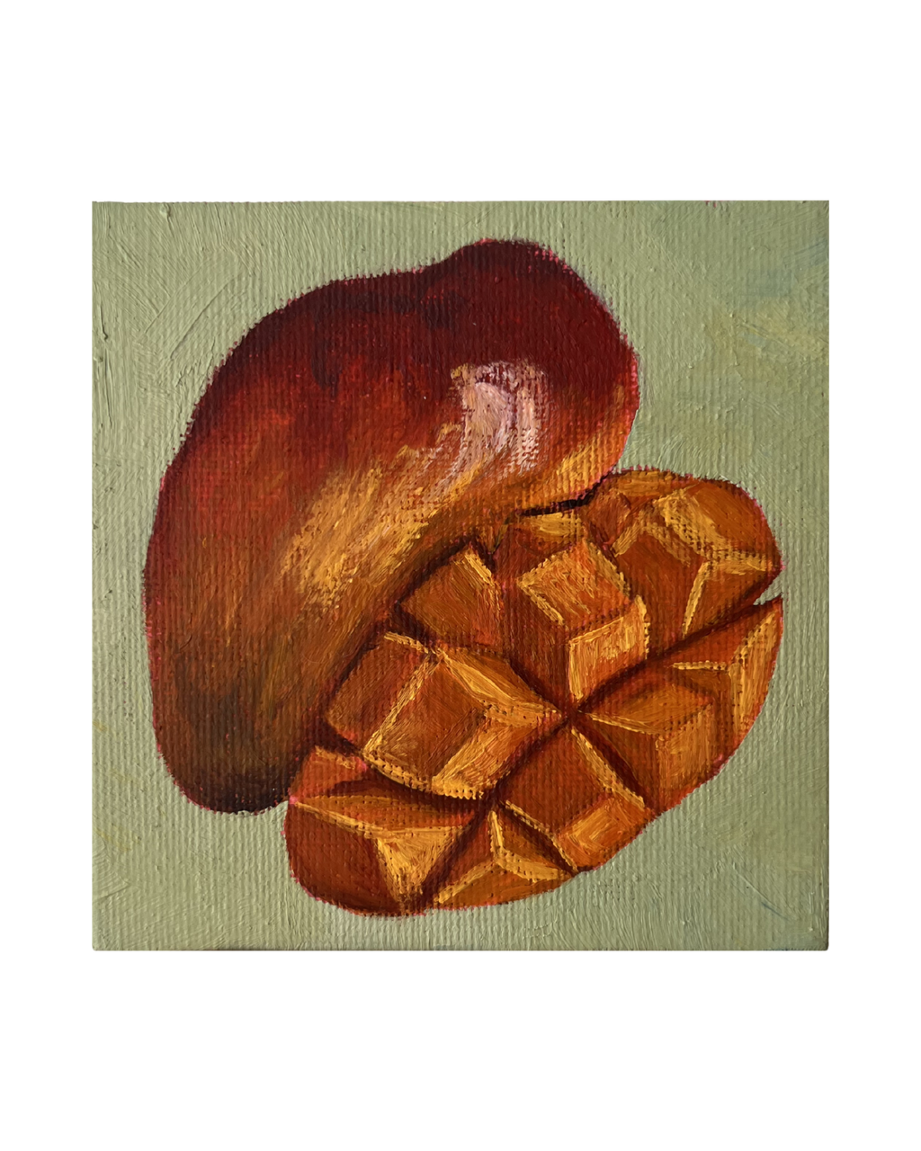 "Mango" - Original (10 x 10cm)