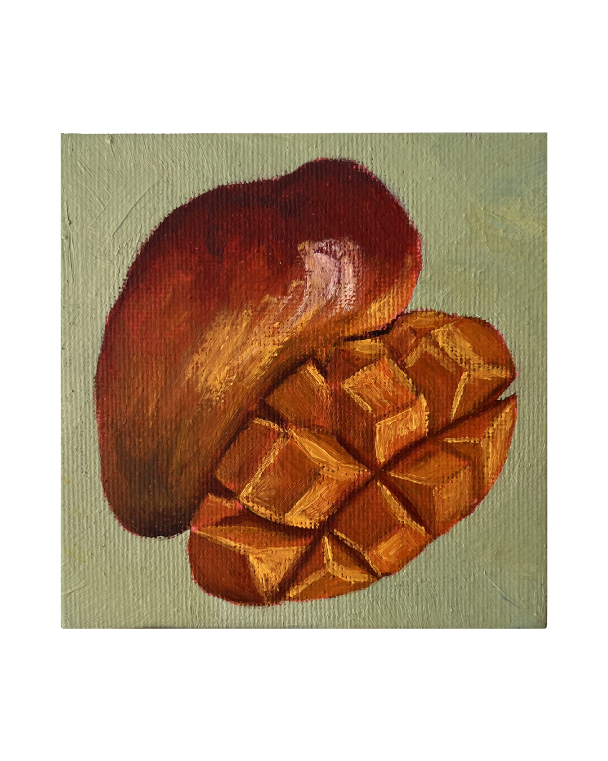 "Mango" - Original (10 x 10cm)