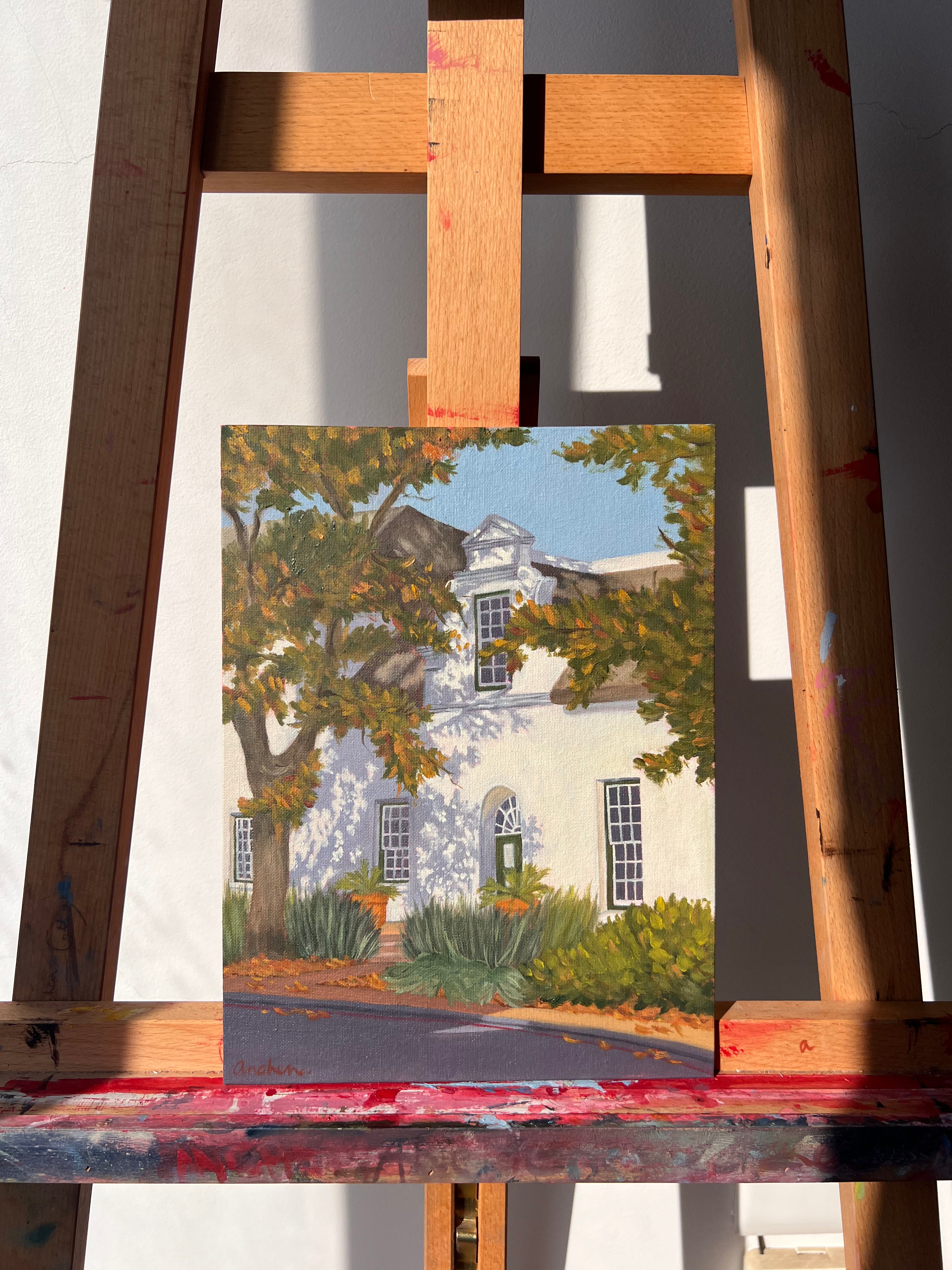 "Dorp Street in Autumn" - Original (22.8 x 30.4cm)