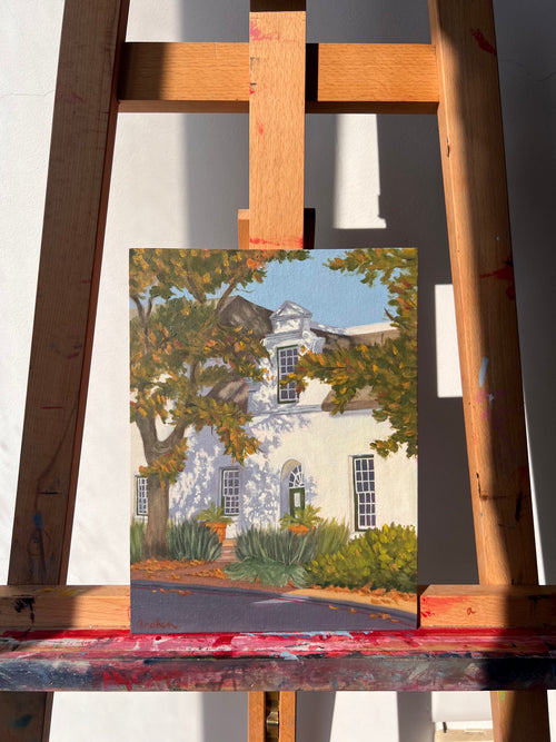 "Dorp Street in Autumn" - Original (22.8 x 30.4cm)